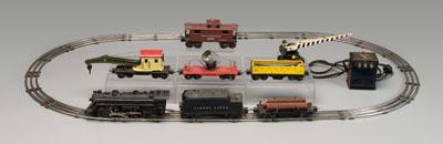 Appraisal: Lionel train set prewar gauge engine No tender W other