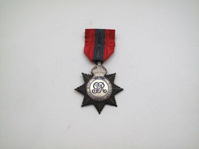 Appraisal: George V Imperial Service Order gentleman's issue Nearly extremely fine