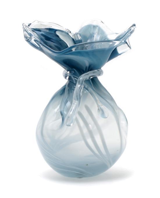 Appraisal: A Glass Vase Kate Vogel and John Littleton in the