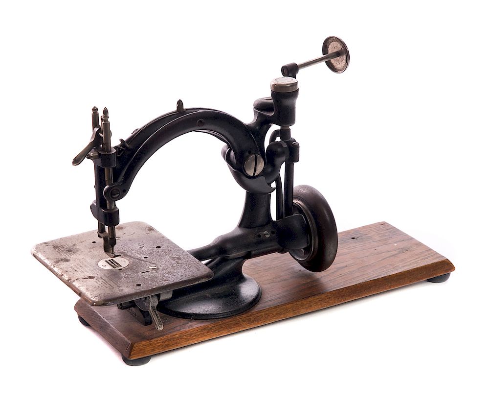 Appraisal: 's Willcox Gibbs Sewing Machine Measures tall wide Good original