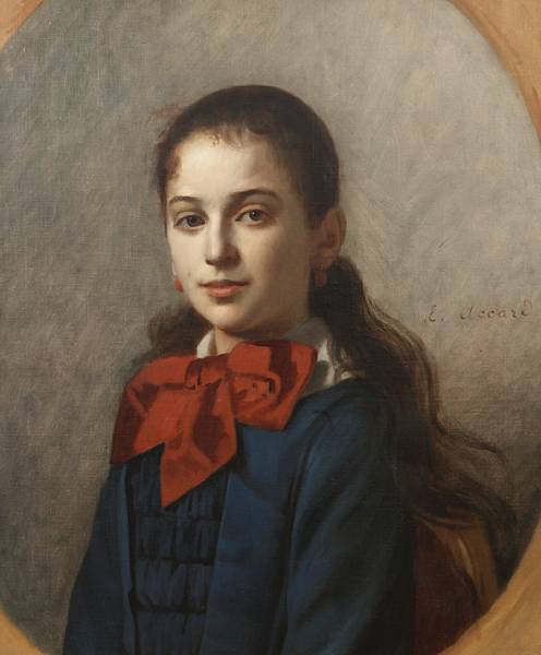 Appraisal: Eug ne Accard French - A portrait of a young