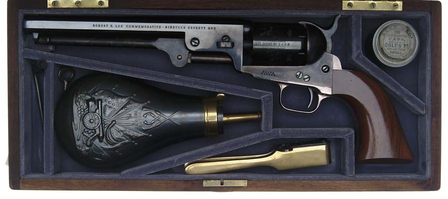 Appraisal: CASED COLT ND GENERATION ROBERT E LEE COMMEMORATIVE NAVY Cal