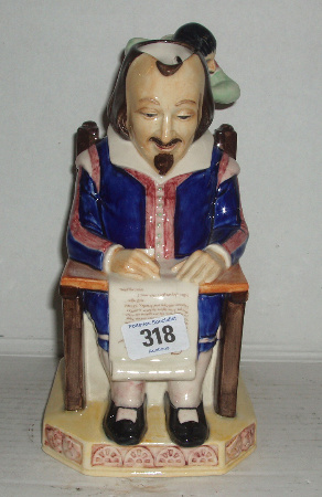 Appraisal: Large Kevin Francis Toby Jug If William Shakespeare Seconds