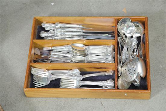 Appraisal: SET OF STERLING SILVER FLATWARE Towle Old Master pattern Thirteen