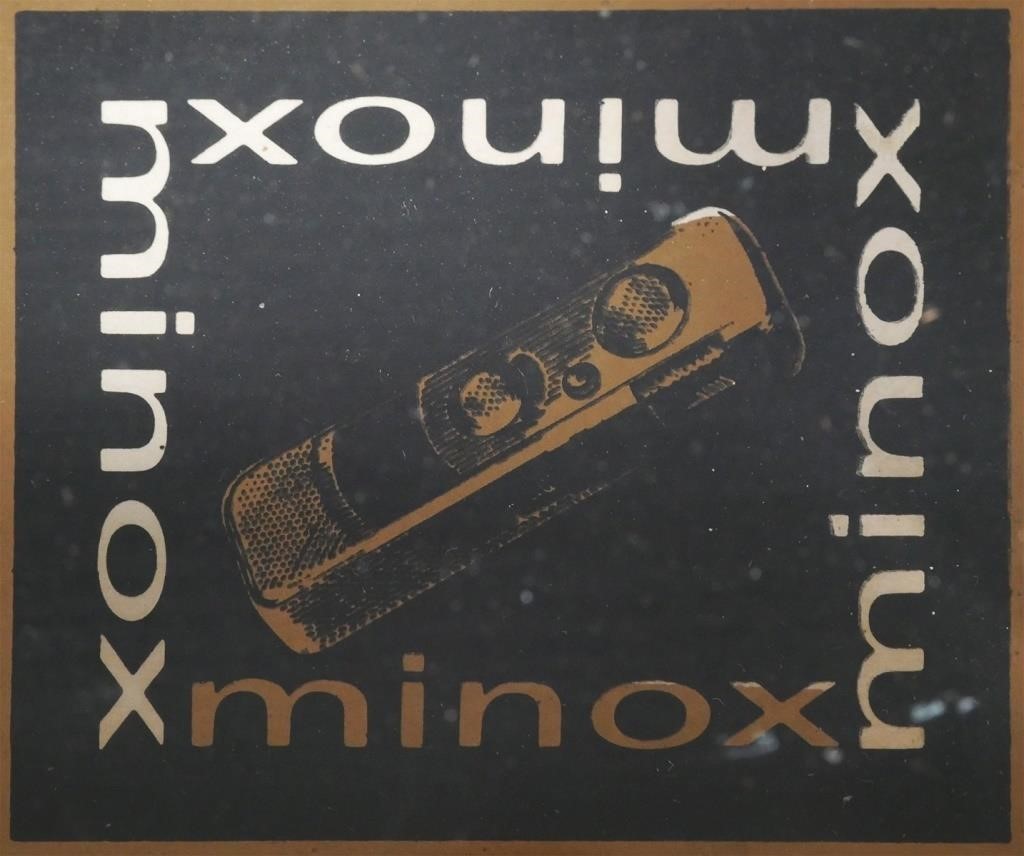 Appraisal: Previously sold at Christie's Auctions a Minox assembly demonstration board