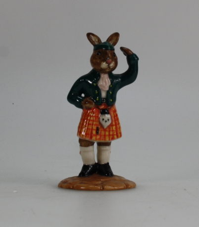 Appraisal: Royal Doulton Bunnykins figure Scotsman DB limited edition