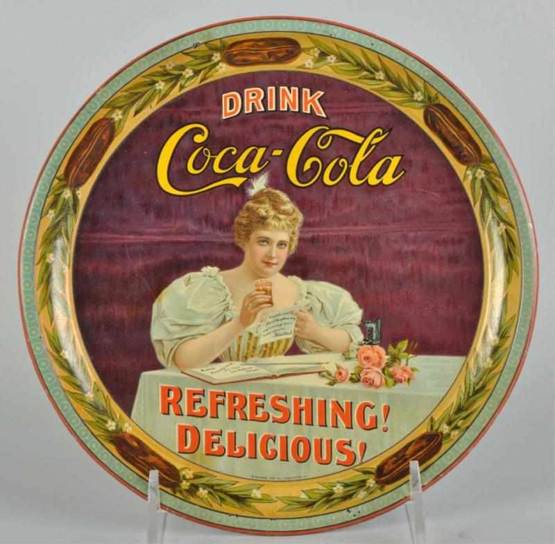 Appraisal: Impressive Coca-Cola Serving Tray Description Extremely strong condition makes this