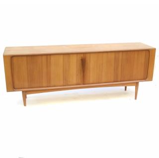 Appraisal: Danish Modern Teak Side Board Danish modern teak side board