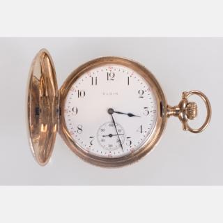 Appraisal: An Elgin kt Yellow Gold Pocket Watch th Century An