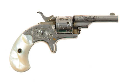 Appraisal: ENGRAVED COLT OPEN TOP REVOLVER Cal Short SN Full nickel