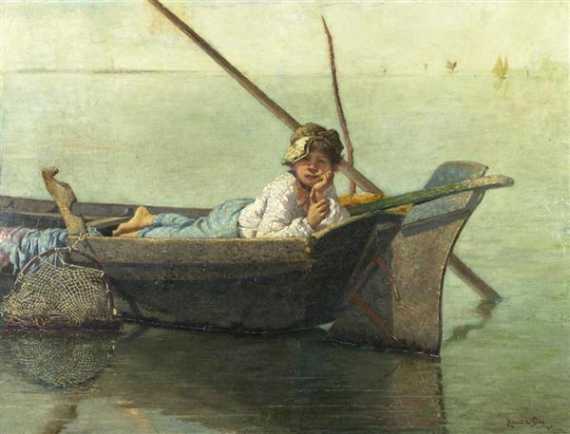 Appraisal: PURY EDMOND JEAN DE Neuch tel - Lausanne Fisher boy