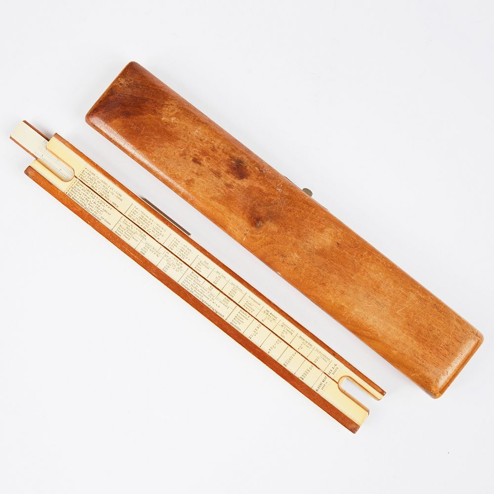 Appraisal: Early th c German Hermann Schwerdtfeger Slide Rule Early th