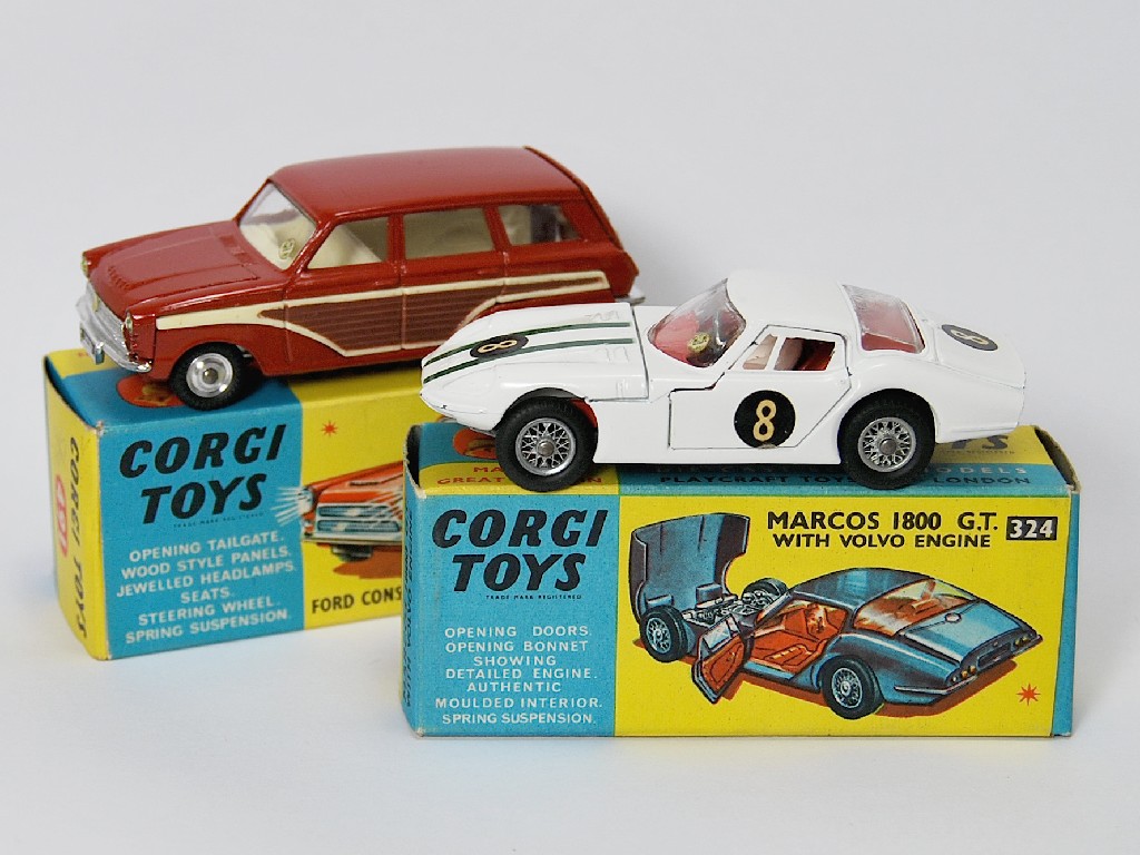 Appraisal: Corgi No Ford Consul Estate red to w Corgi No