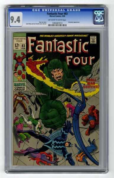 Appraisal: Fantastic Four CGC Marvel Comics Click for full description