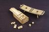 Appraisal: CRIBBAGE BOARDS - Two mid th C sailor made whalebone