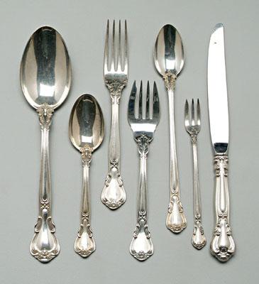 Appraisal: Gorham Chantilly sterling flatware pieces no monograms oz T excluding