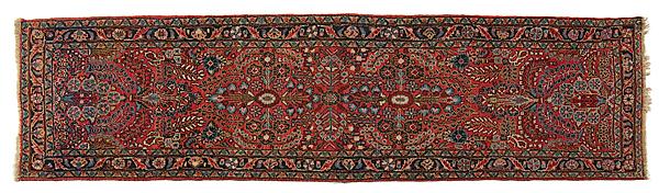 Appraisal: HAMADAN RUG RUNNER Iranian mid- th century a runner with