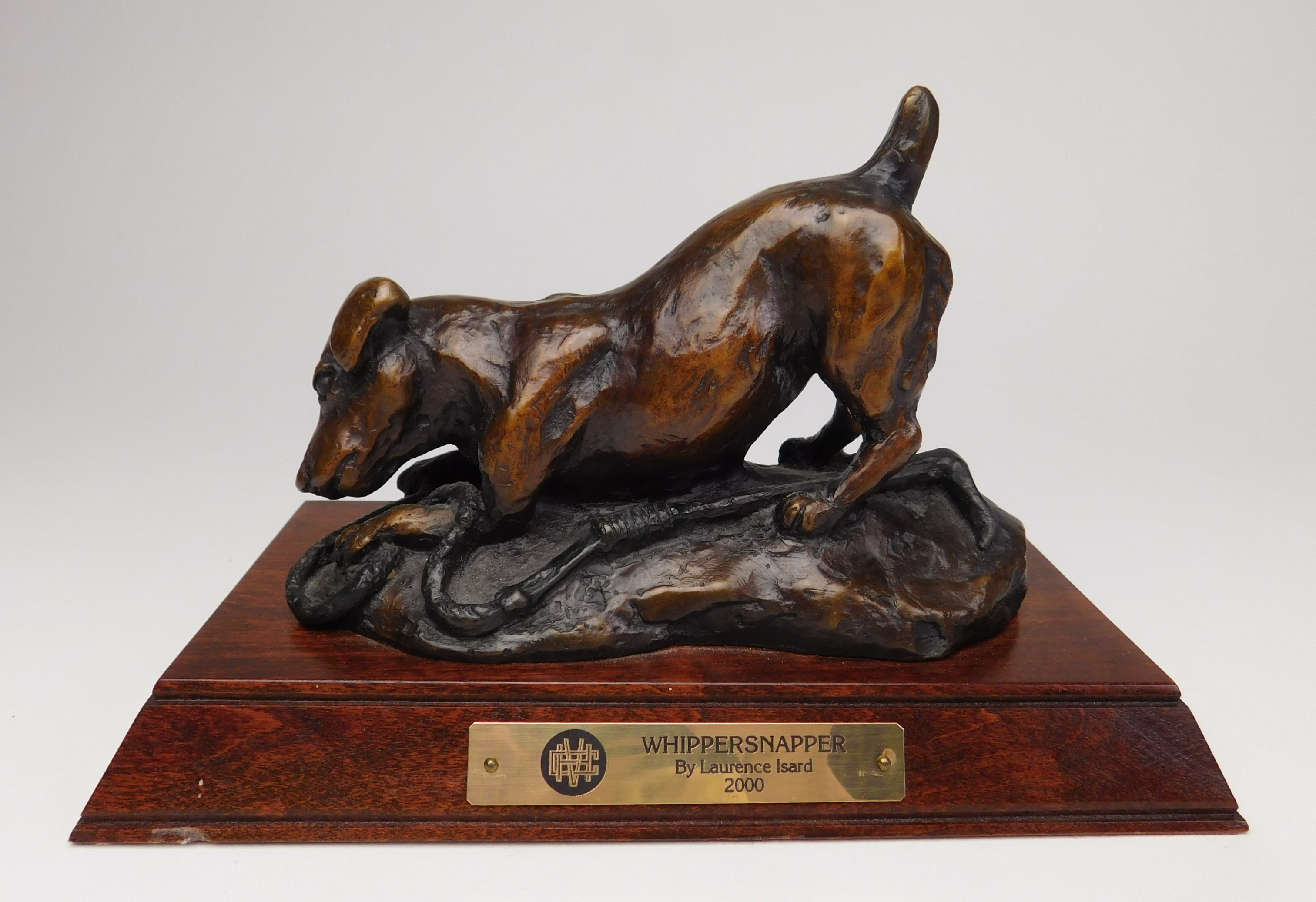 Appraisal: Laurance Isard American - ''Whippersnapper''- bronze sculpture signed Isard at