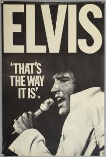 Appraisal: Elvis - Two of 'His In Person Film' posters three