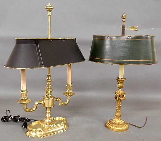 Appraisal: - Virginia Metalcrafters boulette lamp h x w and a