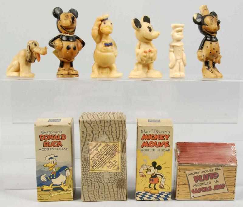 Appraisal: Lot of Disney Other Character Figures in Soap Description Includes