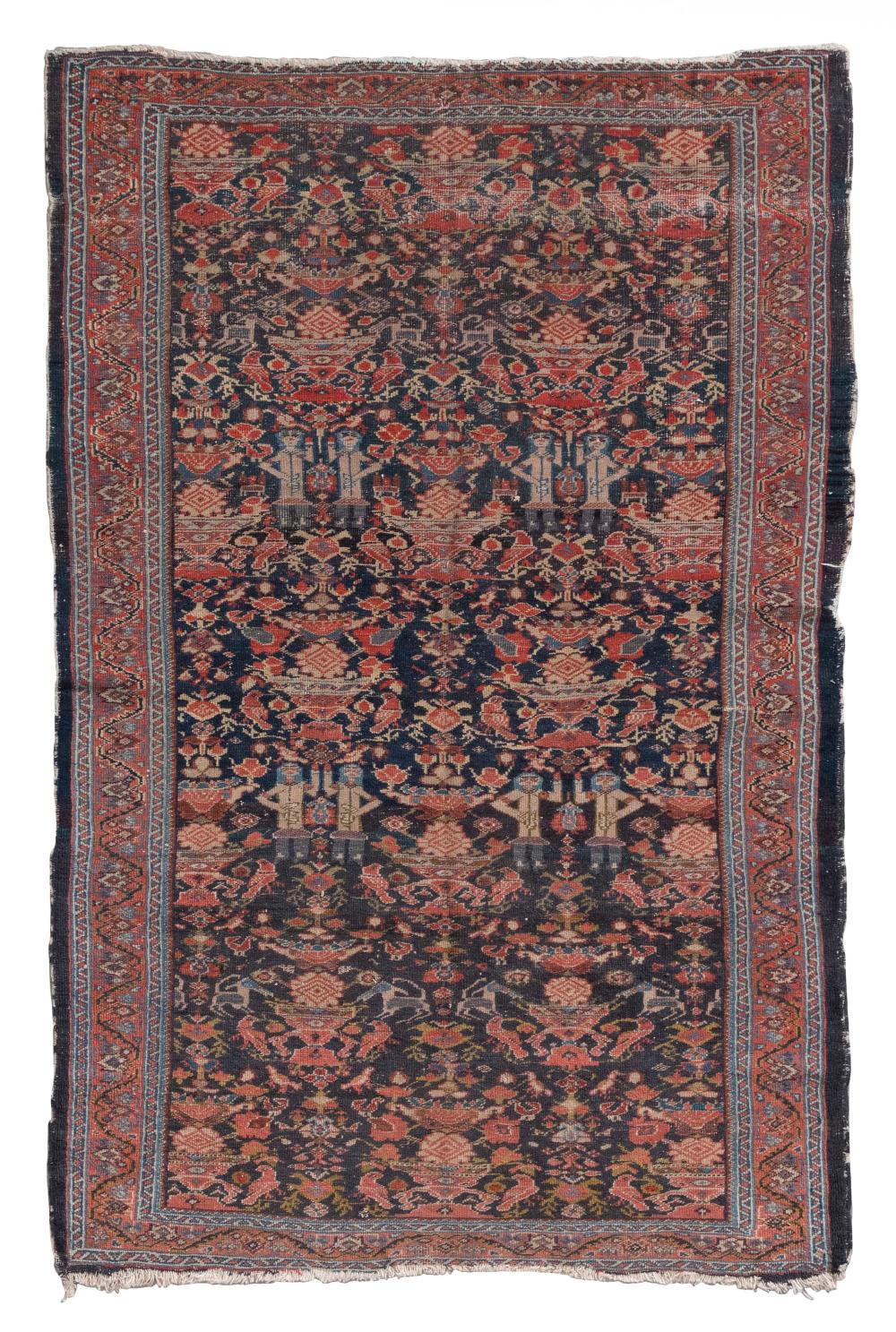 Appraisal: HAMADAN RUG X FIRST QUARTER OF THE TH CENTURYHAMADAN RUG