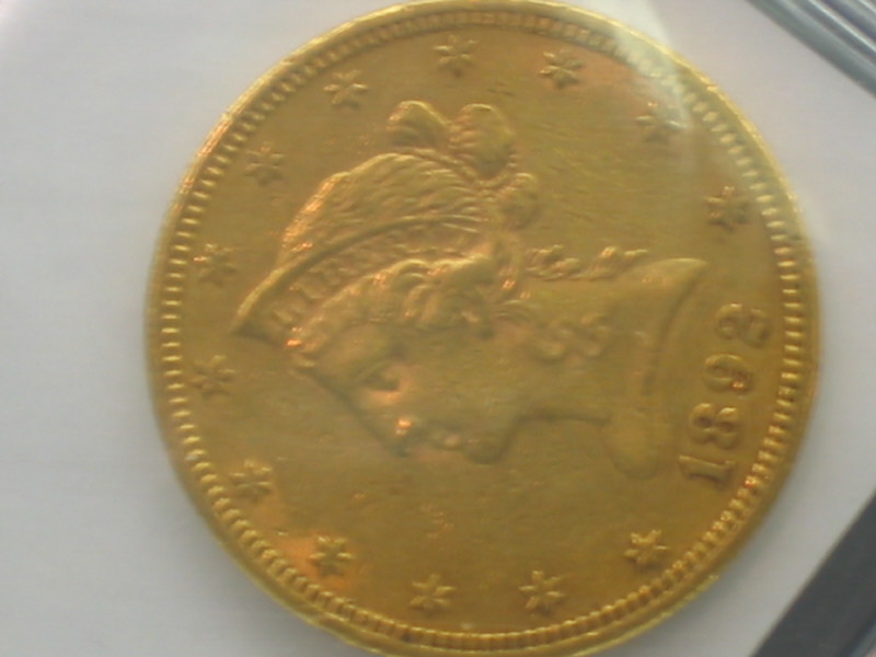 Appraisal: S LIBERTY HEAD GOLD XF- Another eagle with lots of