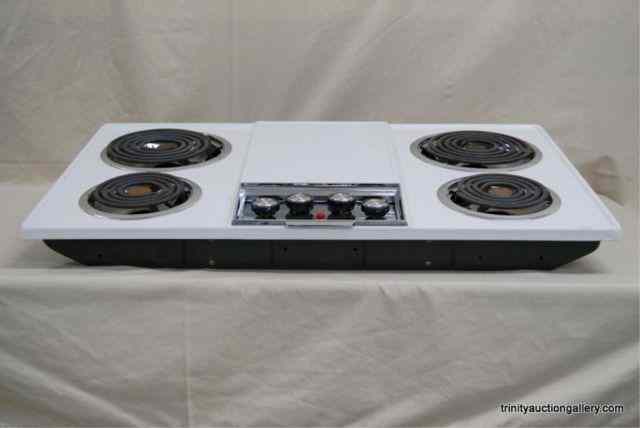 Appraisal: Electric burner Counter Stove Top Drop In RangeThis is for