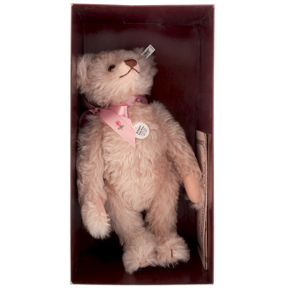 Appraisal: Steiff Replica of Teddy Rose New in box in H