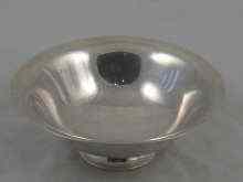 Appraisal: A Georg Jensen silver bowl Jensen marks for circa -