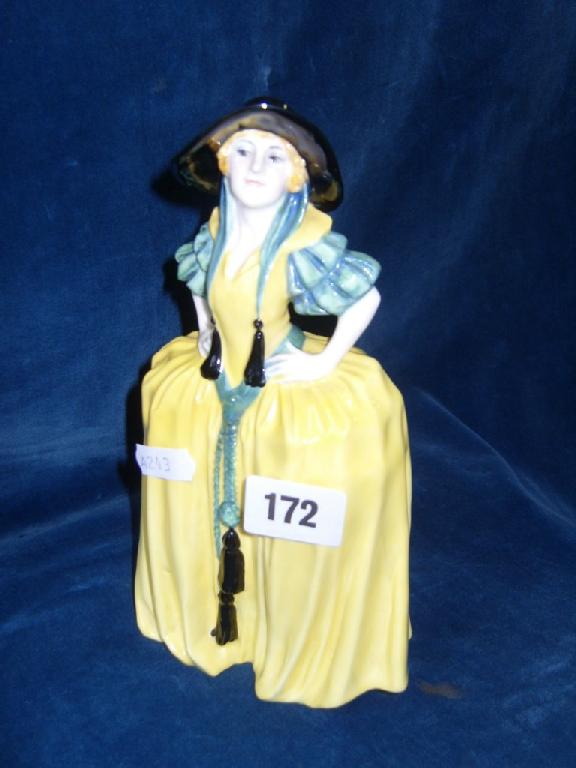 Appraisal: A Royal Doulton figure of Patricia HN in yellow green