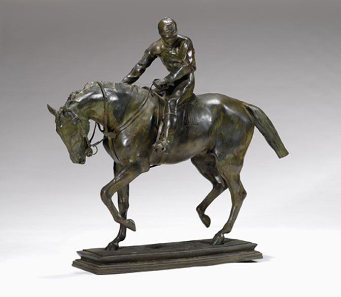 Appraisal: After Isidore Jules Bonheur French - le grand jockey Bronze