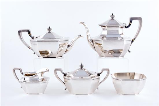 Appraisal: Sterling tea and coffee service by Black Starr Frost New