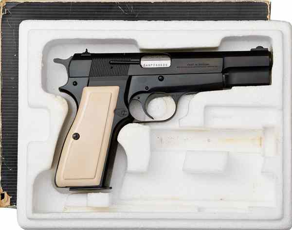 Appraisal: Rare Luger Browning Hi Power Semi-Auto Pistol Luger cal ''