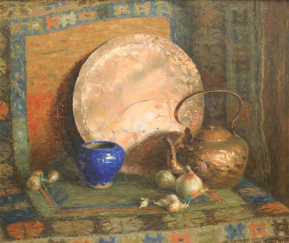 Appraisal: DOROTHY OCHTMAN AMERICAN - STILL LIFE Oil on canvas x