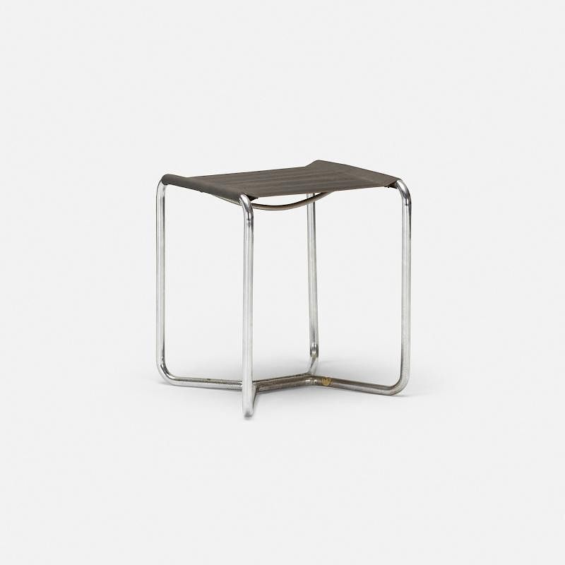 Appraisal: Marcel Breuer B stool Marcel Breuer B stool Thonet Hungary