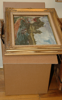 Appraisal: BOX LOT OF PICTURES INCLUDING JEAN PHILLIPS PAINTINGS OF MELBOURNE