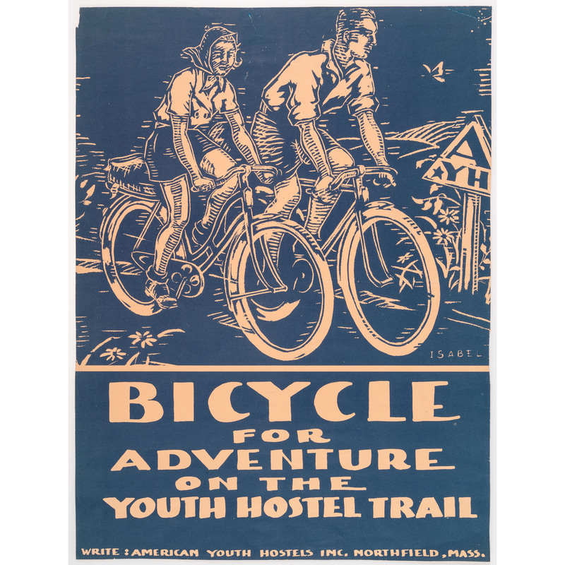 Appraisal: BICYCLES -- POSTERS A group of American Youth Hostel posters