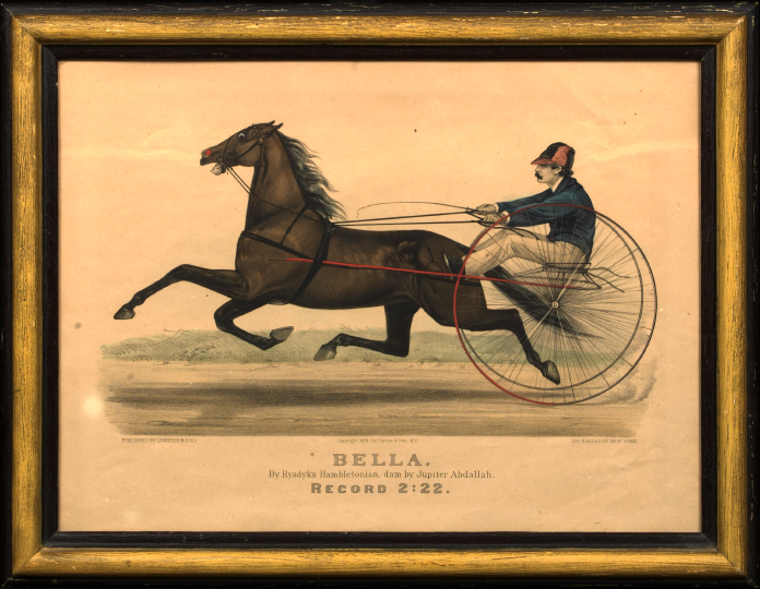 Appraisal: Currier Ives Fourth Quarter th Century Bella lithograph sight -