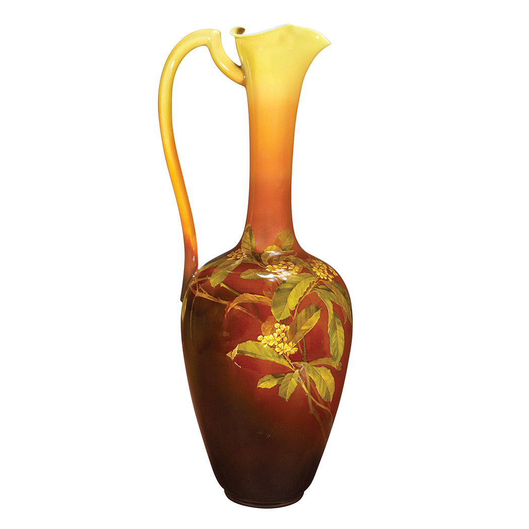 Appraisal: Rookwood Standard Glaze Oversized Ewer Decorated by Kataro Shirayamadani circa