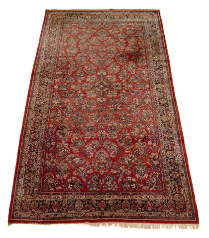 Appraisal: Sarouk carpet west persia circa ft in x ft in