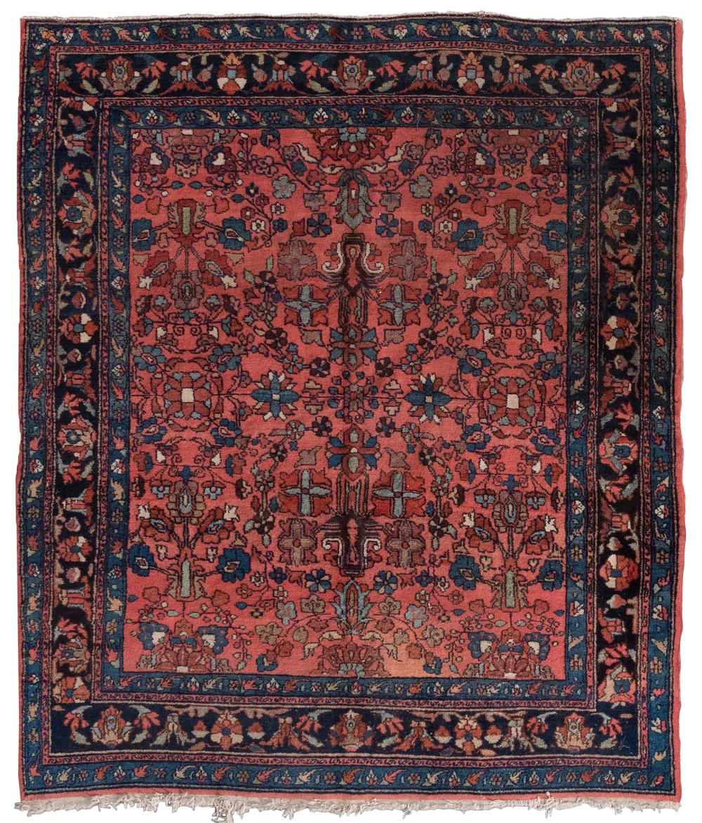 Appraisal: HAMADAN RUG X SECOND QUARTER OF THE TH CENTURYHAMADAN RUG