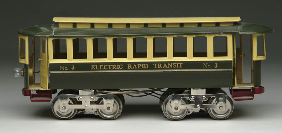 Appraisal: LIONEL STANDARD GAUGE ELECTRIC TROLLEY NO Manufactured by Jim Cohen