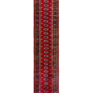 Appraisal: A Bokhara Wool Runner Second Half th Century feet inches