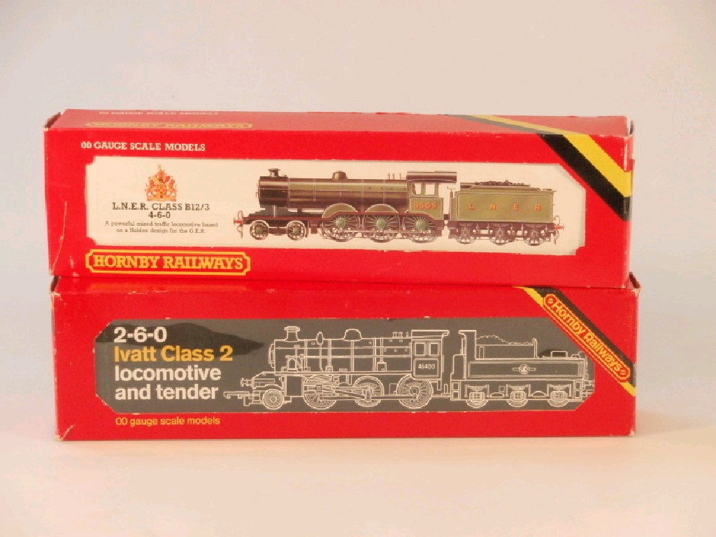 Appraisal: Two Hornby railways gauge locomotive and tender sets R BR