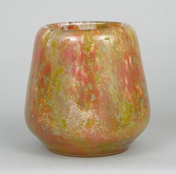 Appraisal: A Mid-Century Modern Art Glass Vase A mid-century modern art