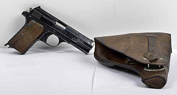 Appraisal: Pre-war Hungarian Femaru Model M Semi-Auto Pistol with Holster cal