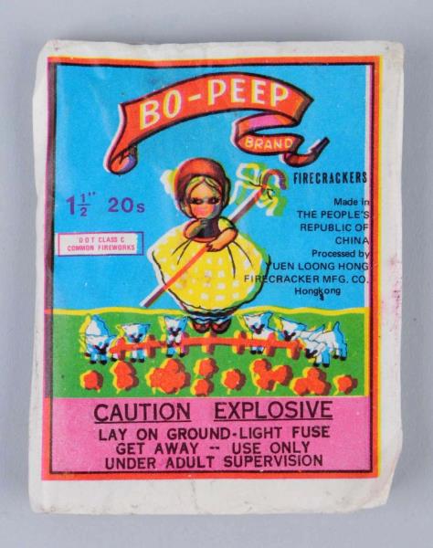 Appraisal: Bo-Peep -Pack Firecrackers - Class three Made in Peoples Republic