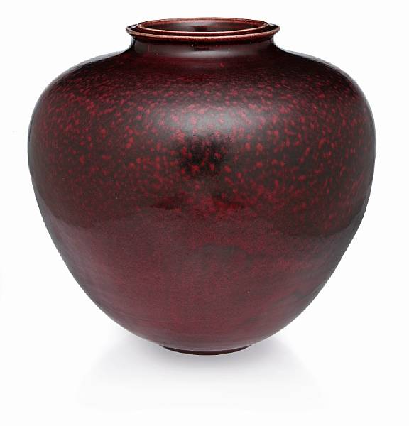 Appraisal: Kresten Bloch Danish for Royal Copenhagen vase circa glazed stoneware