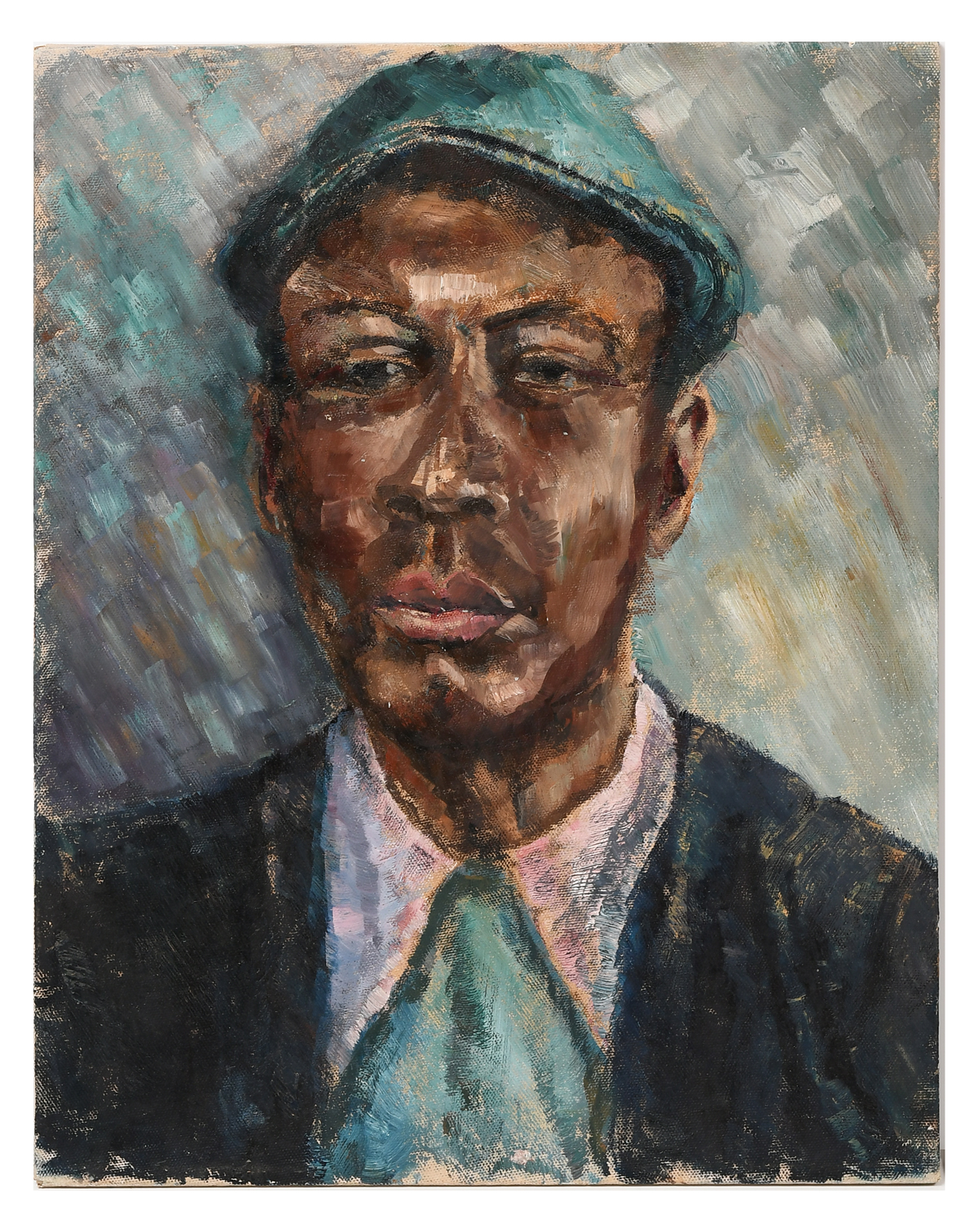 Appraisal: OLIVER Edith Walker American - Portrait of an African-American Man